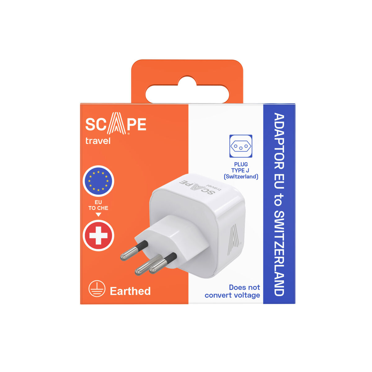 Stekkerdoos Scape Travel 850CH Plastic