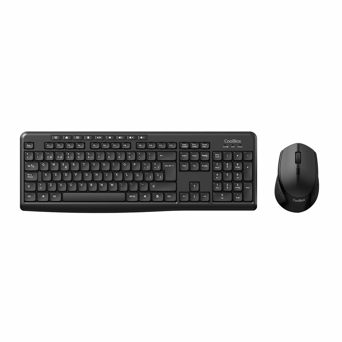 Afbeeldingen van Keyboard and Mouse CoolBox COO-KTR-03W