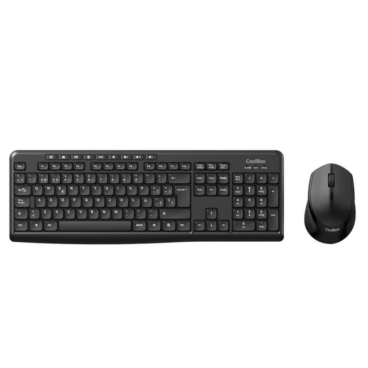 Afbeeldingen van Keyboard and Mouse CoolBox COO-KTR-03W