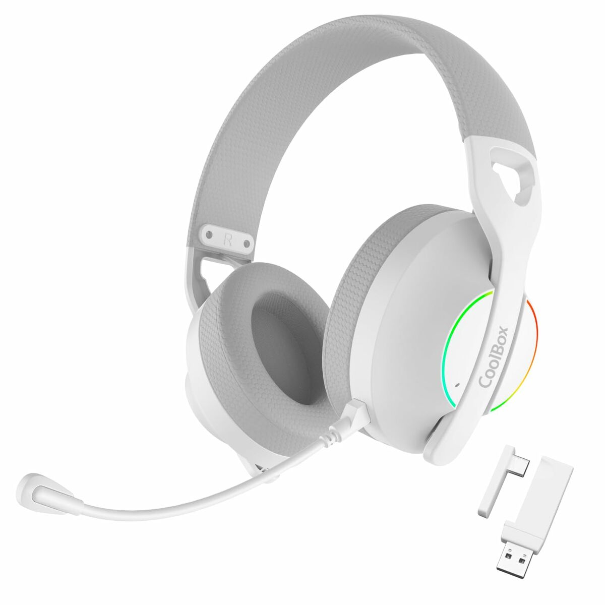 Afbeeldingen van Headphones CoolBox COO-AUM-WB01-W