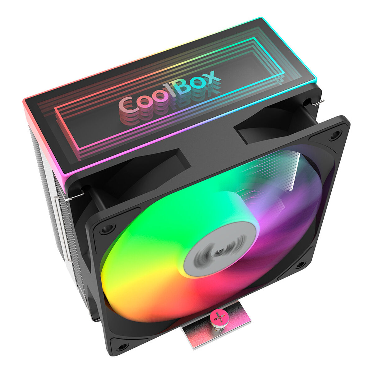 Image secondaire de Support de refroidissement pour ordinateur portable CoolBox COO-VCPU-4-ARB