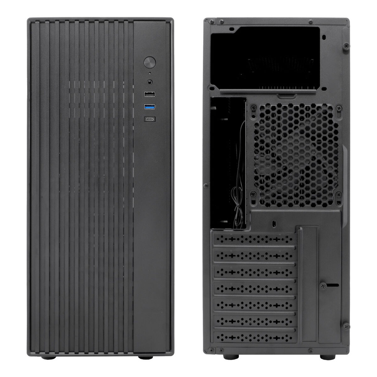 Afbeeldingen van ATX Semi-tower Box CoolBox COO-PCA850-0 Black