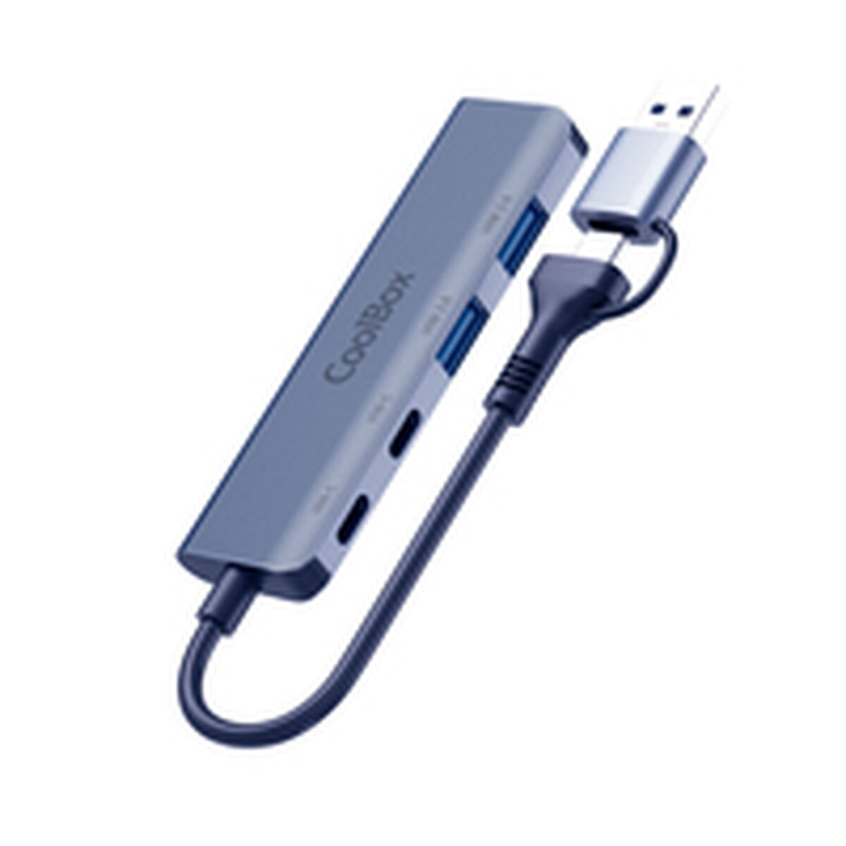 Afbeeldingen van USB Cable CoolBox COO-HUB-C-CCAA