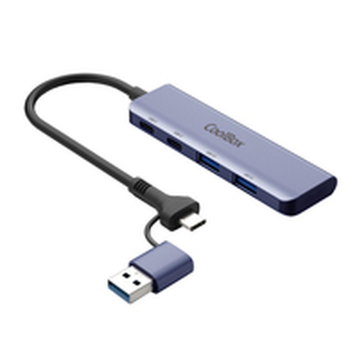 Afbeeldingen van USB Cable CoolBox COO-HUB-C-CCAA