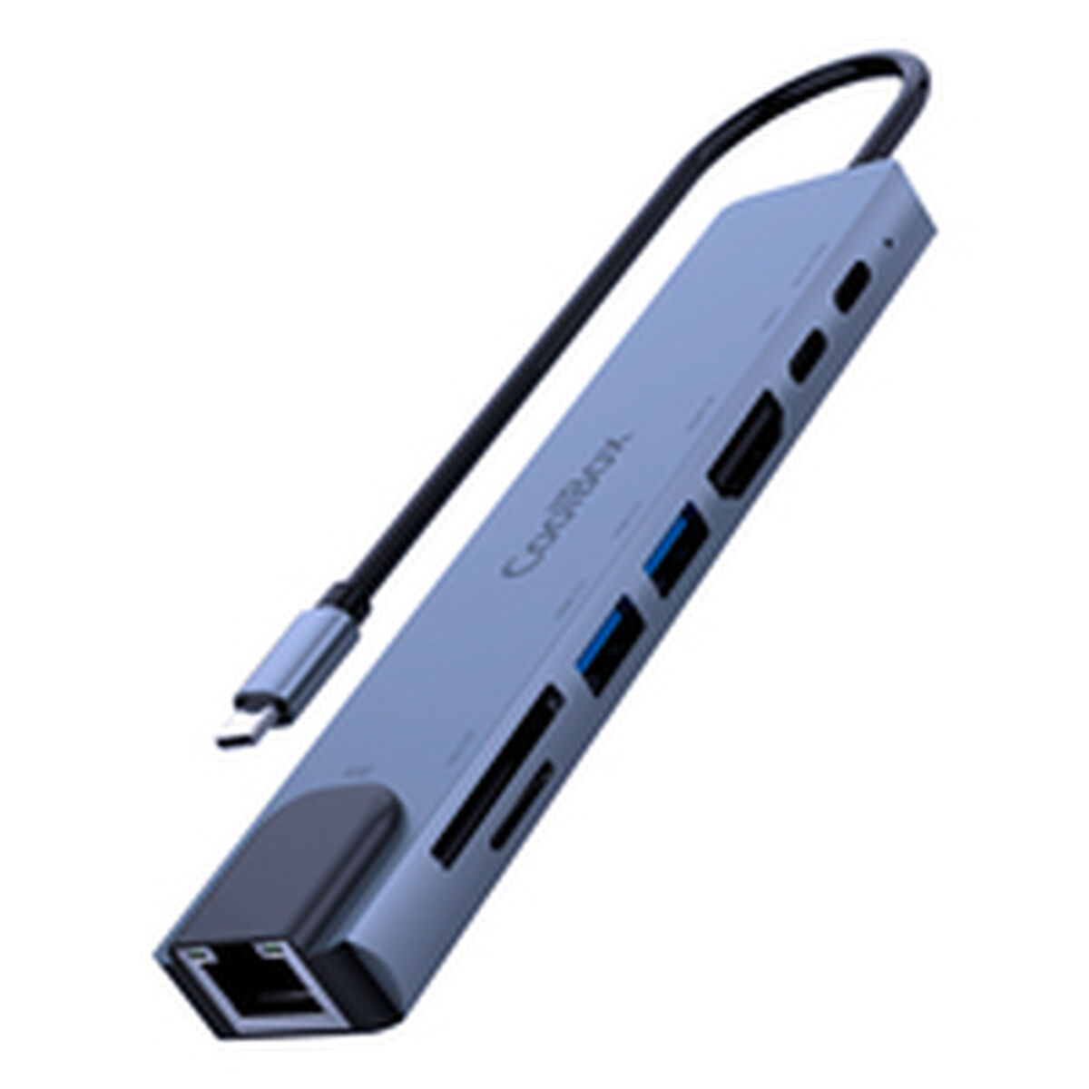 Afbeeldingen van USB Hub CoolBox COO-DOCK-C-81 100 W