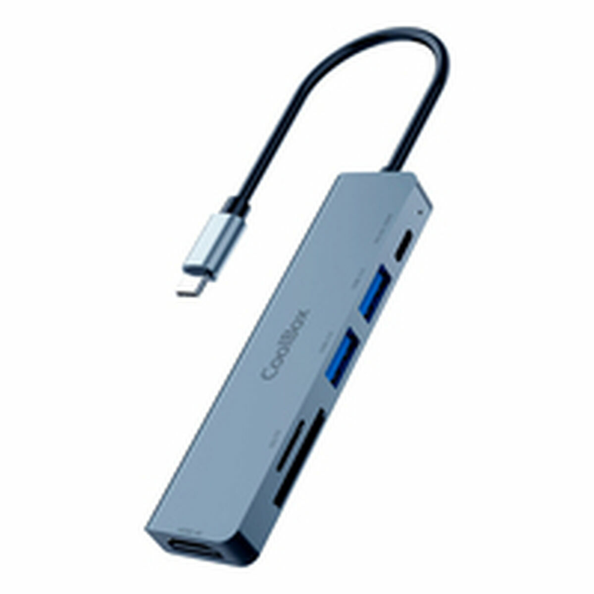 Afbeeldingen van USB Hub CoolBox COO-DOCK-C-61 100 W