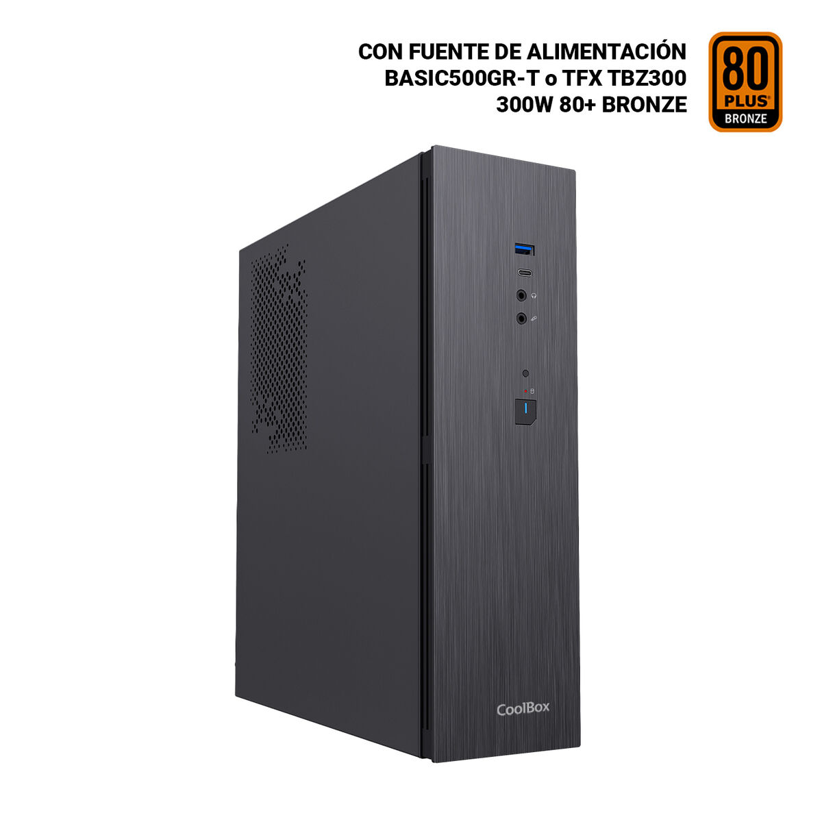 Afbeeldingen van ATX Semi-tower Box CoolBox COO-PCT370-BZ Black
