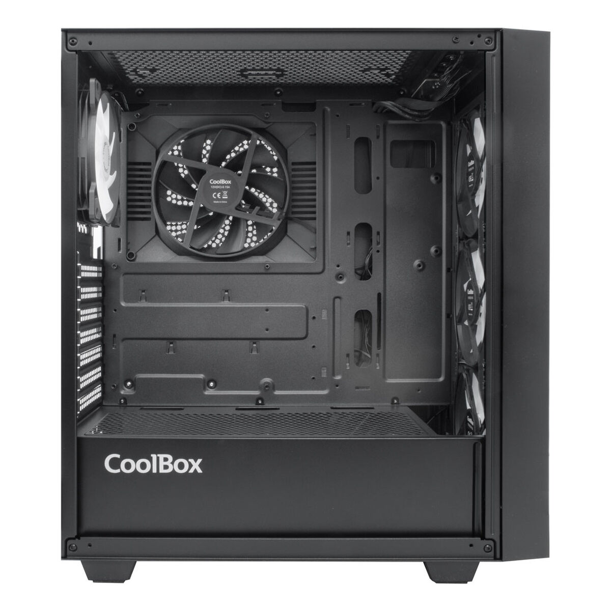 Afbeeldingen van ATX Semi-tower Box CoolBox COO-CHA-GA300B-0 Black