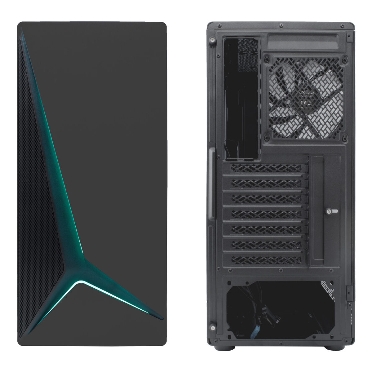 Afbeeldingen van ATX Semi-tower Box CoolBox COO-CHA-GA450B-0 Black