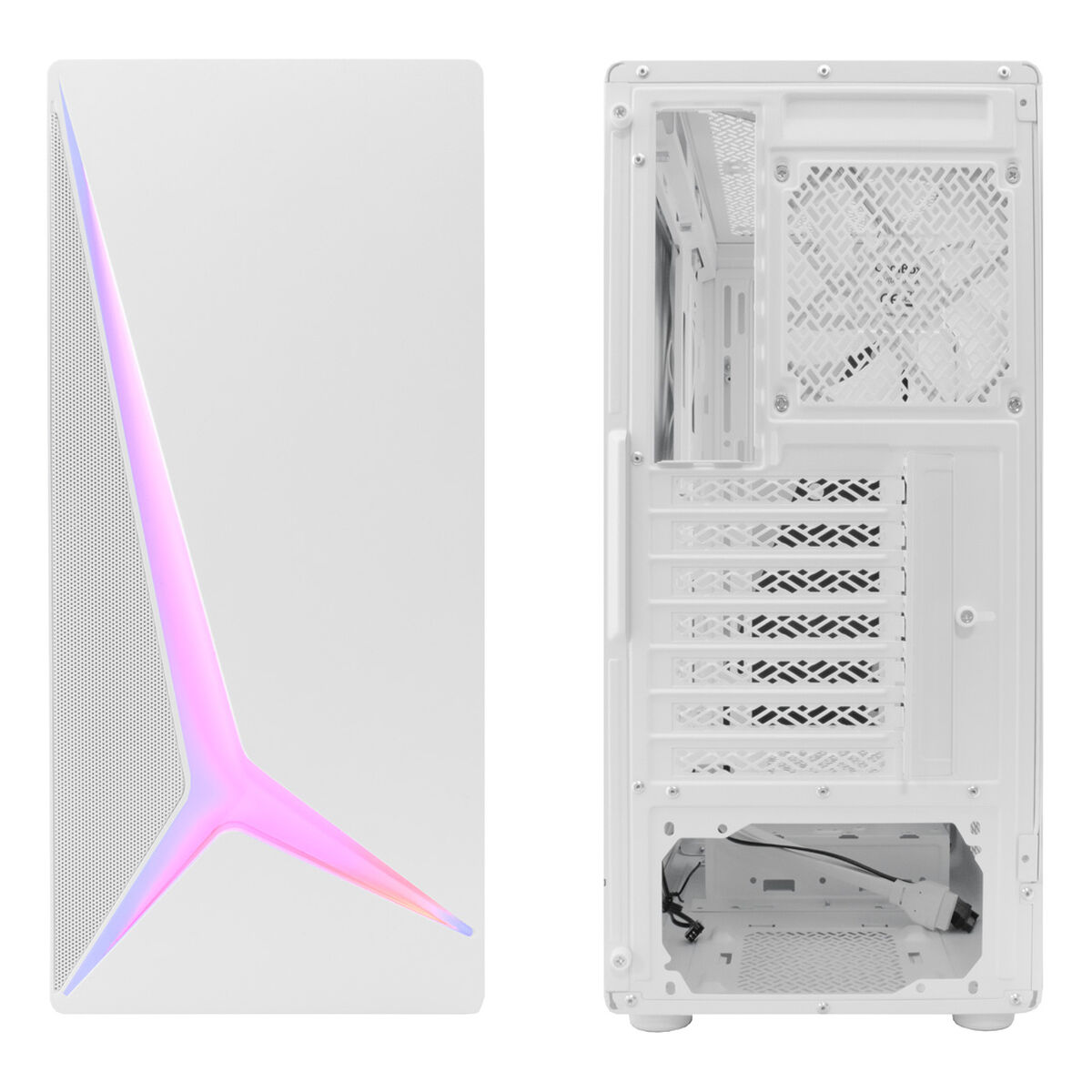Afbeeldingen van ATX Semi-tower Box CoolBox COO-CHA-GA450W-0 White