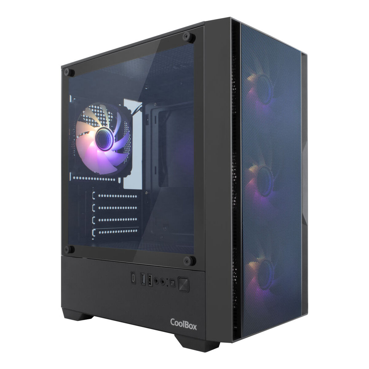 Afbeeldingen van ATX Semi-tower Box CoolBox COO-CHA-GM220B-0 Black