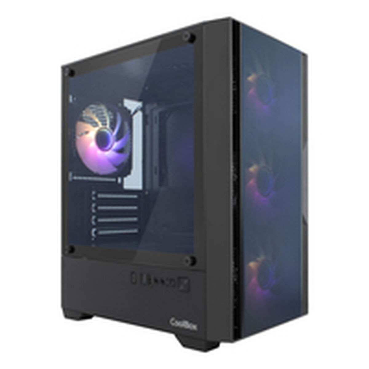 Afbeeldingen van ATX Semi-tower Box CoolBox COO-CHA-GM220B-0 Black