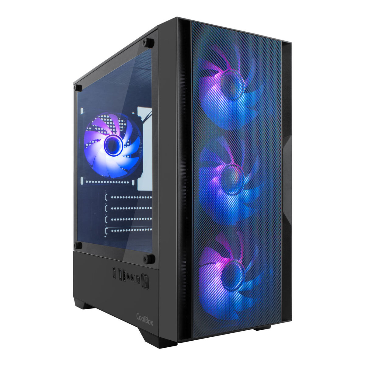 Afbeeldingen van ATX Semi-tower Box CoolBox COO-CHA-GM220B-0 Black