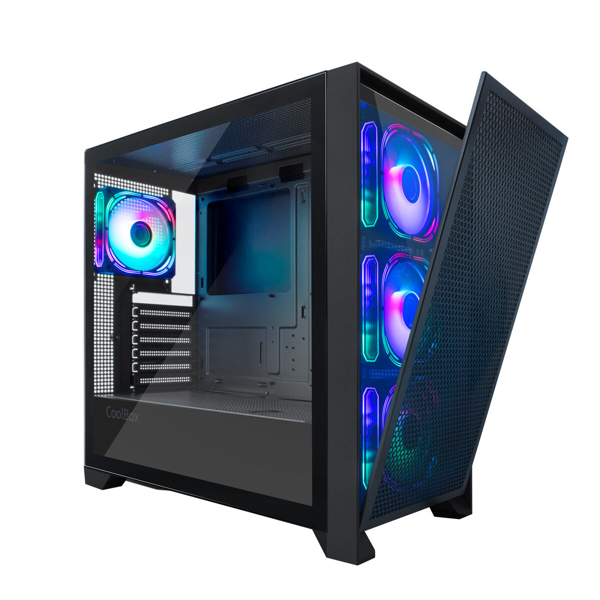 Afbeeldingen van ATX Semi-tower Box CoolBox COO-CHA-GE2000-0 Black