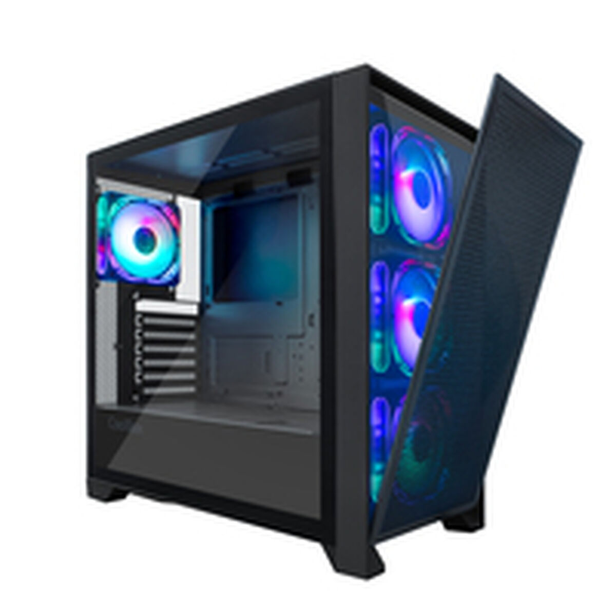 Afbeeldingen van ATX Semi-tower Box CoolBox COO-CHA-GE2000-0 Black