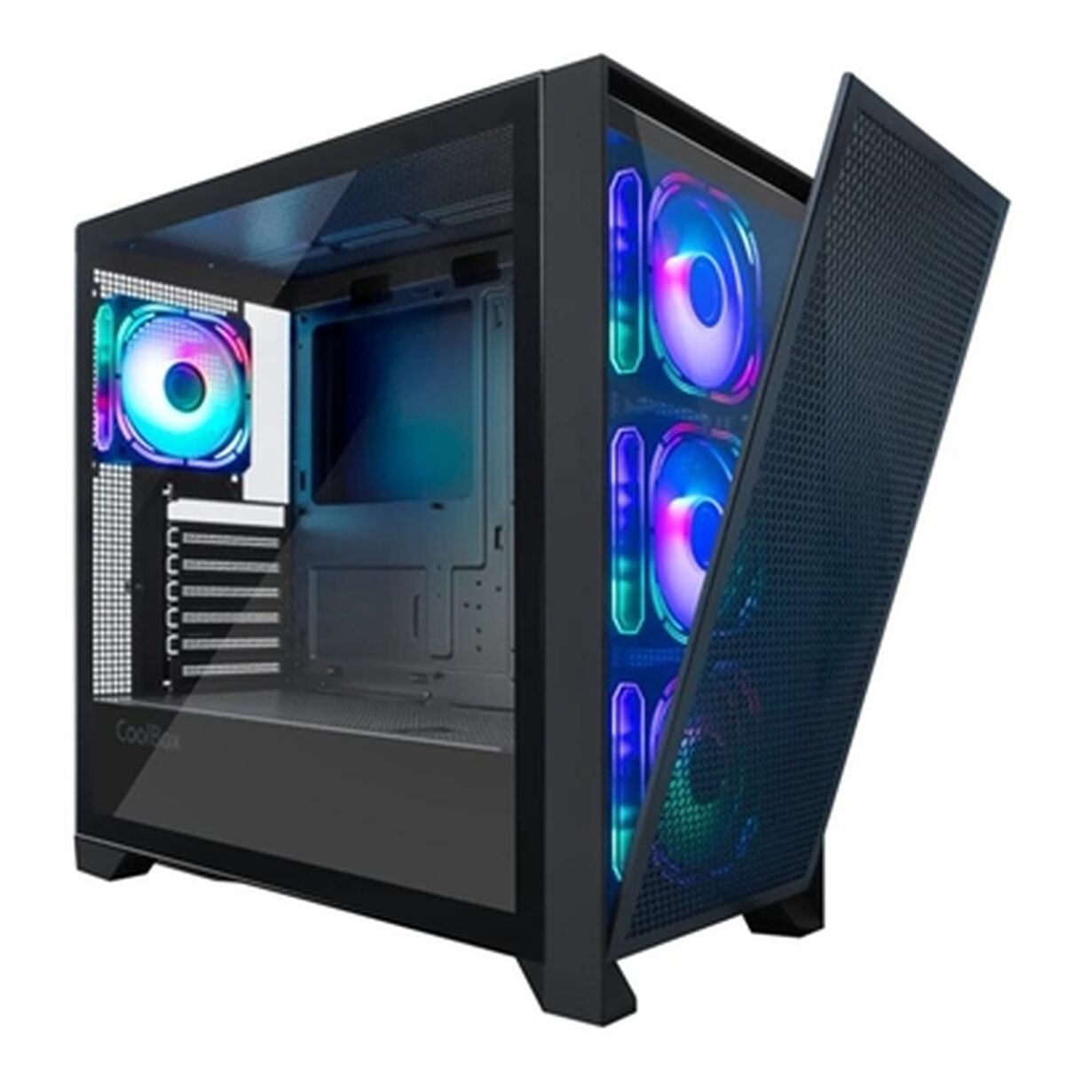 Afbeeldingen van ATX Semi-tower Box CoolBox COO-CHA-GE2000-0 Black