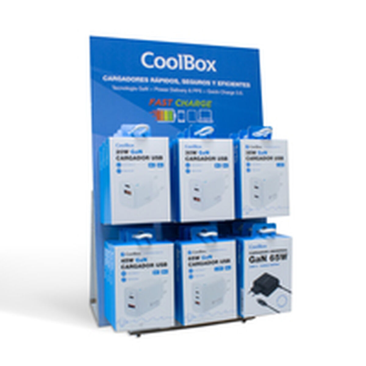 Picture of Wall Charger CoolBox COO-PACK-GAN