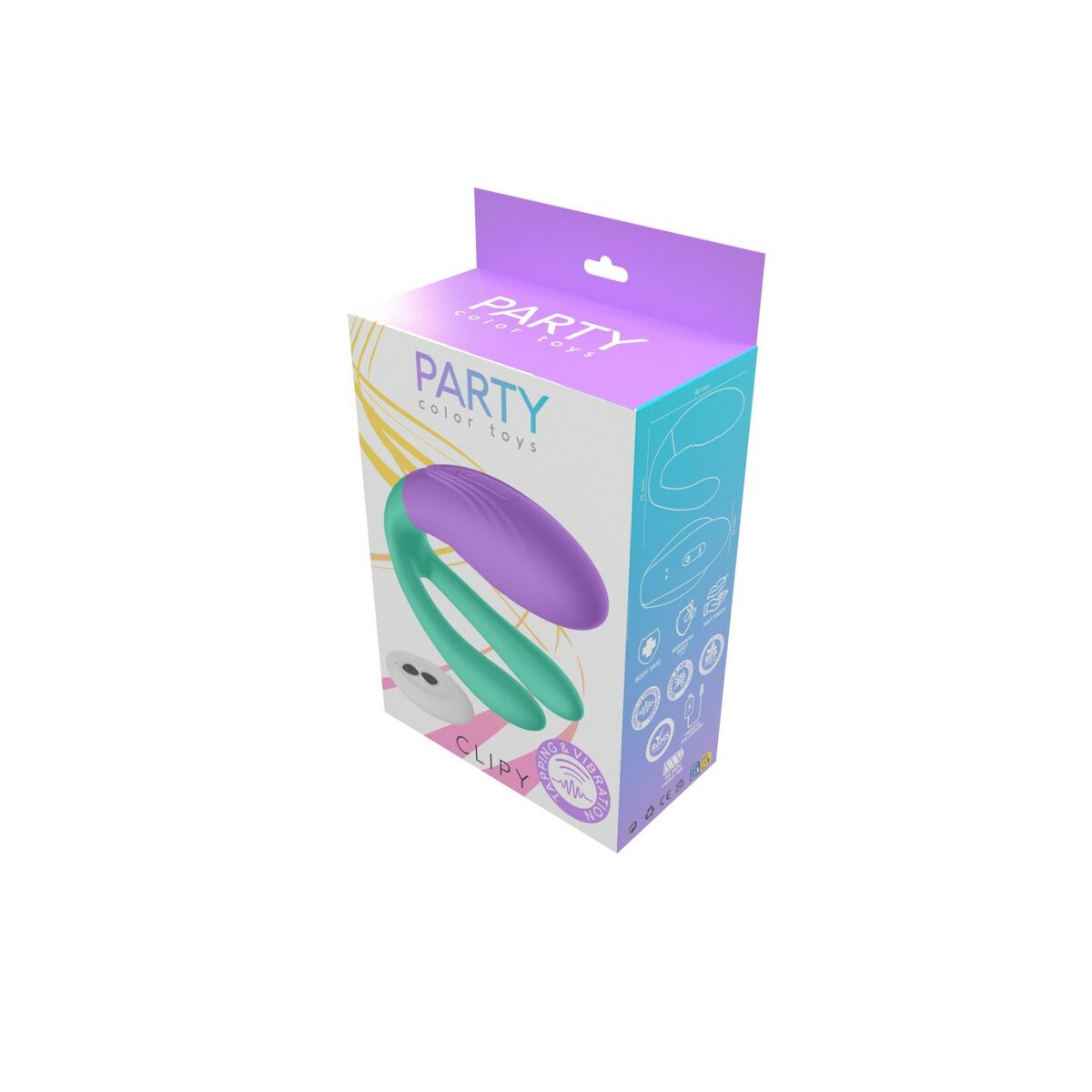 vibrátor Couples Massager Party Color Toys