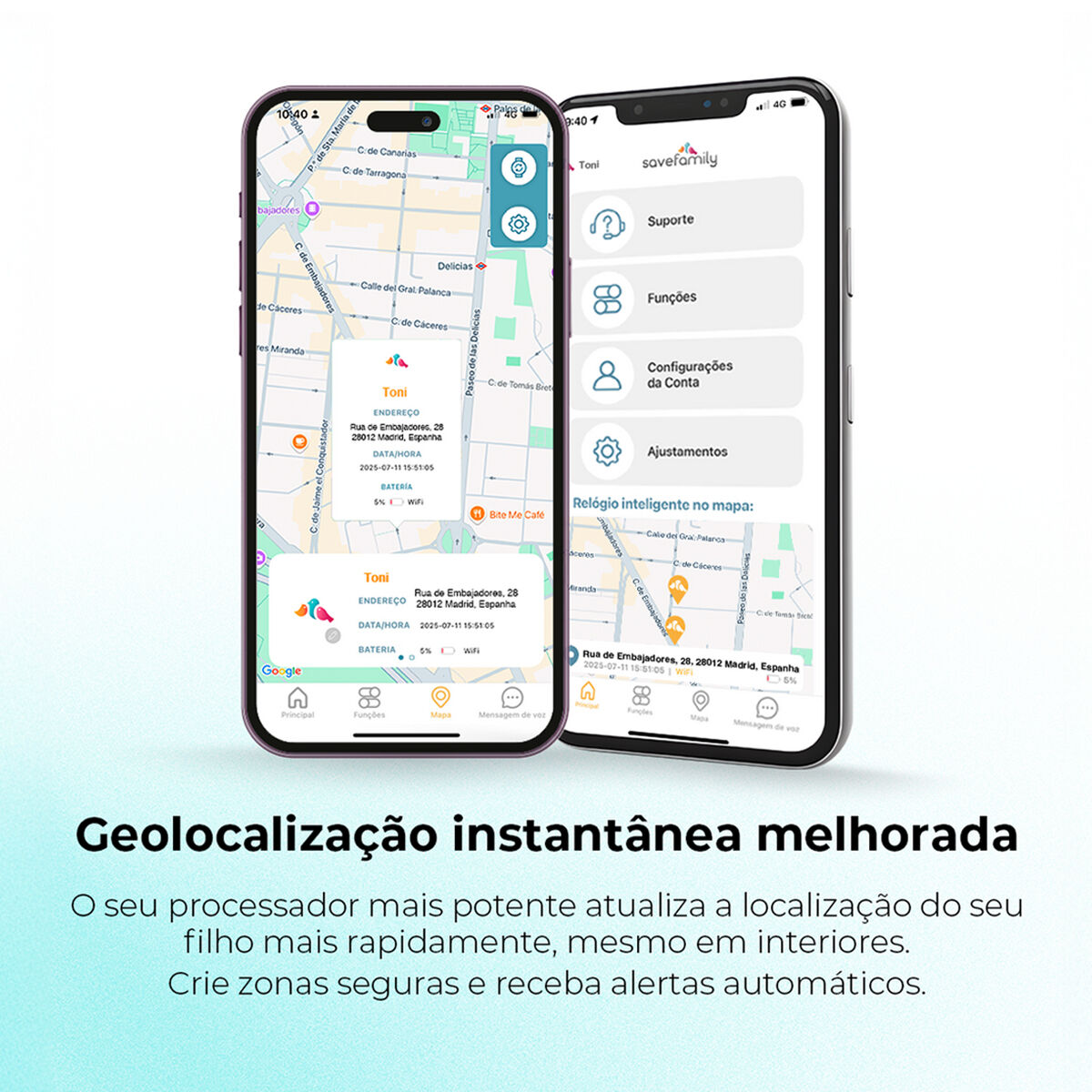 Bild von Smartwatch SaveFamily Green Silver