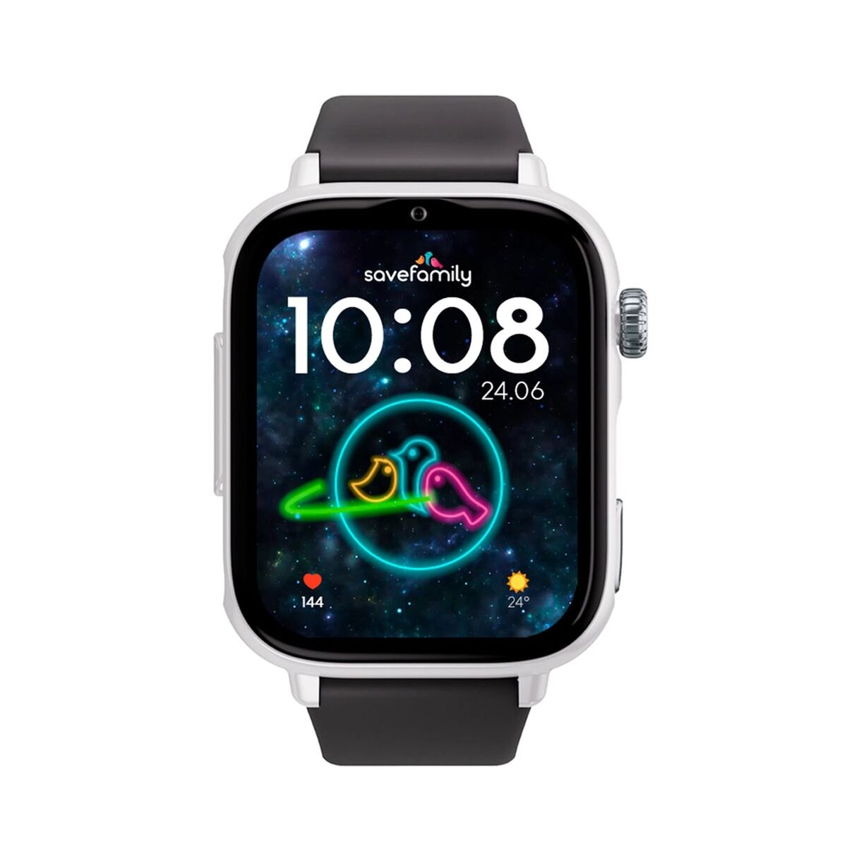 Bild von Smartwatch Save Family SW+2 B/SBB 1,44” White Black