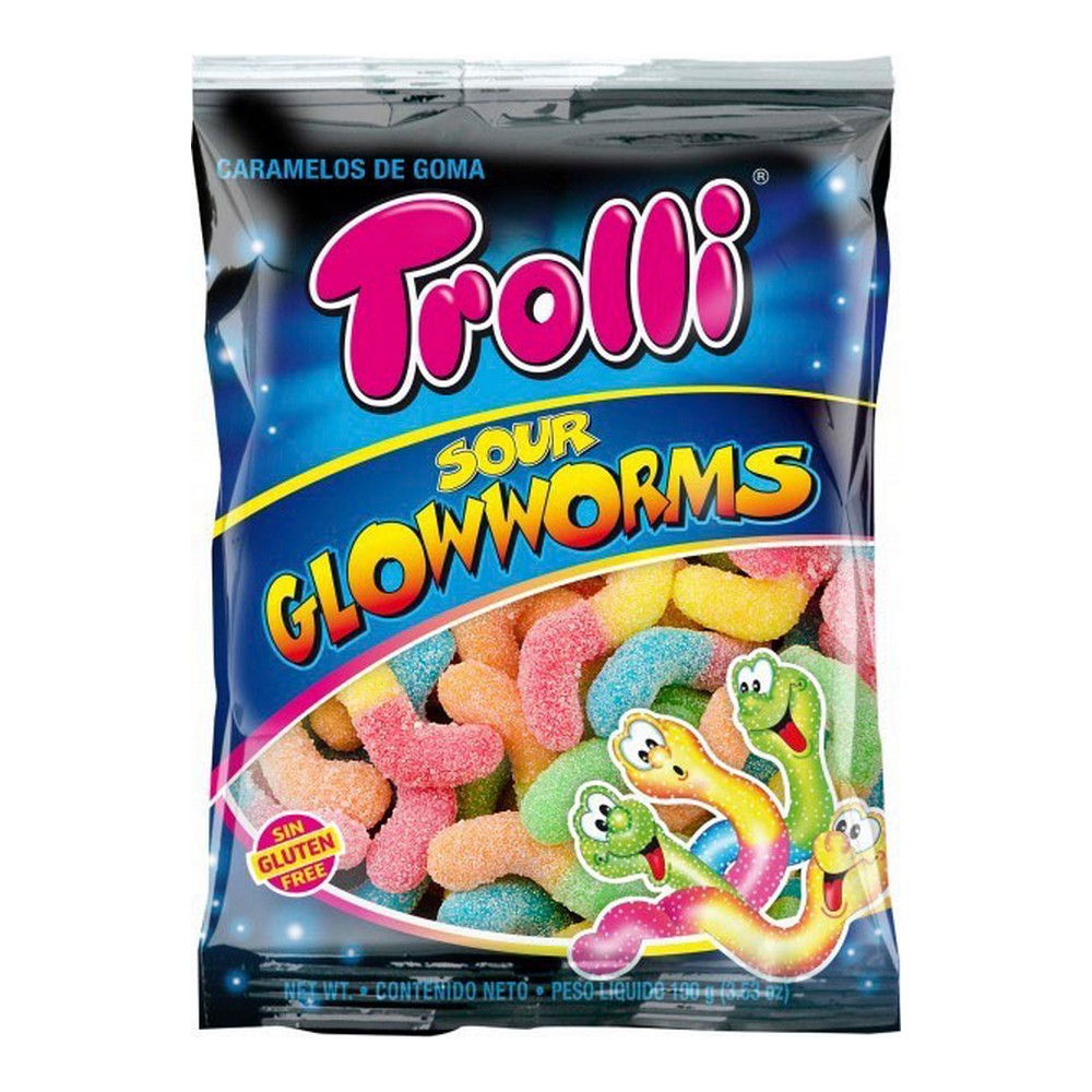 Confiseries Trolli GlowWorms (100 g)