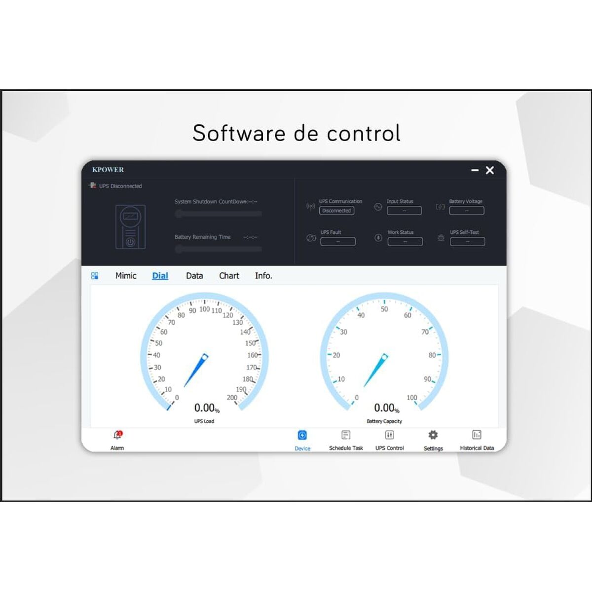 Picture of Uninterruptible Power Supply System Interactive UPS CoolBox COO-SAIGD3-12D