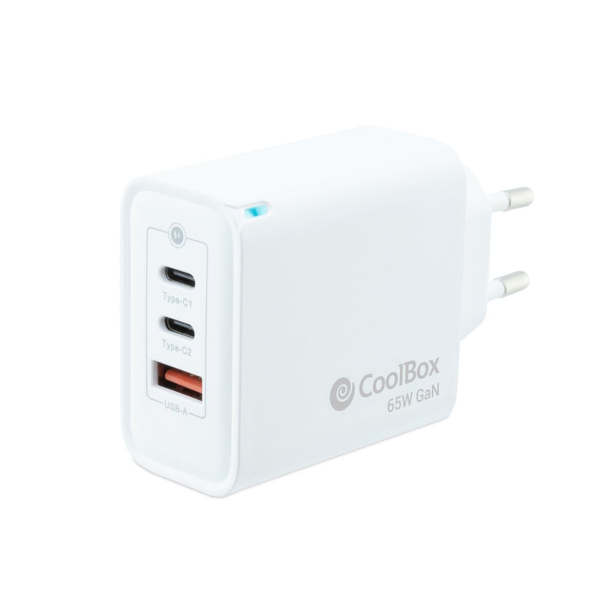 Afbeeldingen van Wall Charger CoolBox LBP246DW 65 W White