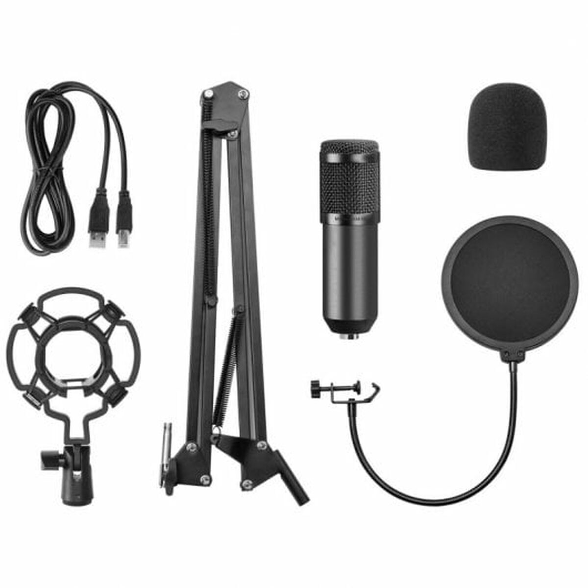Bild von Table-top Microphone Mars Gaming MMICPRO Black