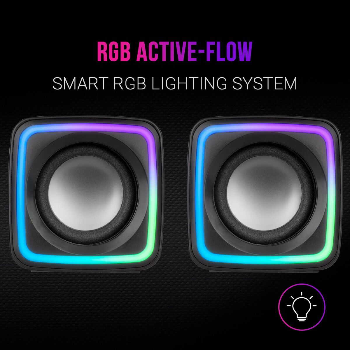 Bild von PC Speakers Mars Gaming MSCUBE Black 4 W