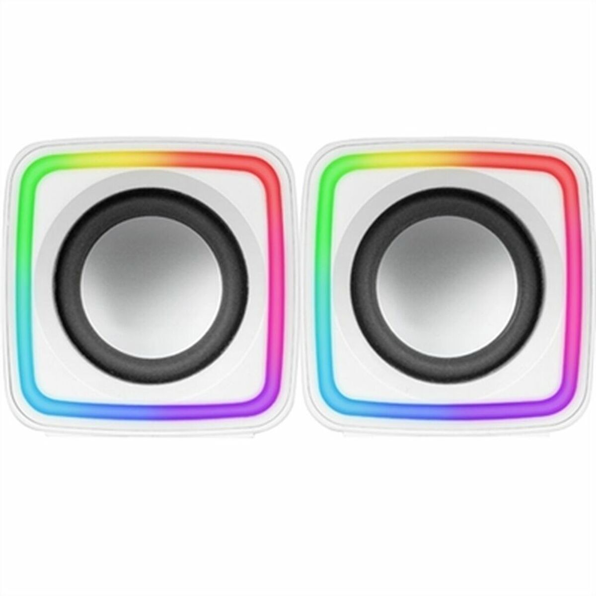 PC-luidsprekers Mars Gaming MSCUBEW Wit