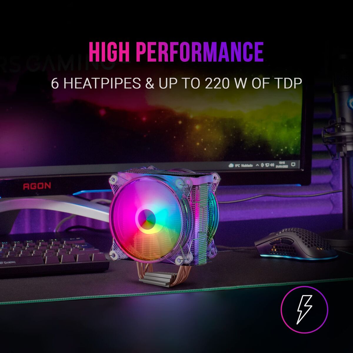 Bild von Portable Cooler Mars Gaming MCPU66