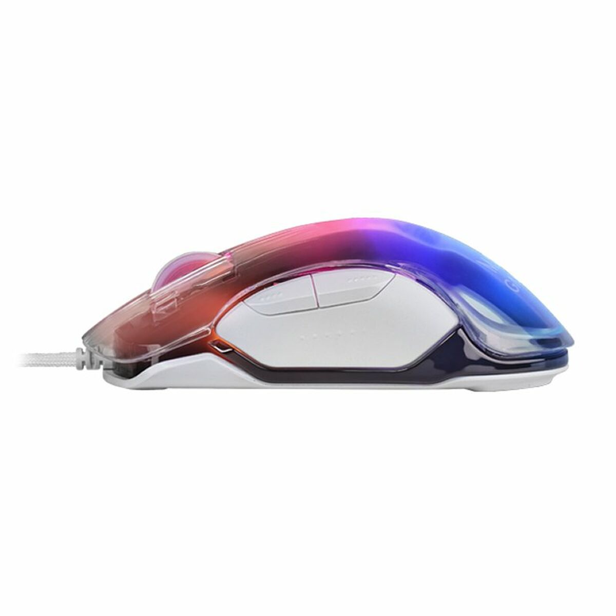 Afbeeldingen van Mouse Mars Gaming MMGLOWW 12800 dpi White 12800 dpi