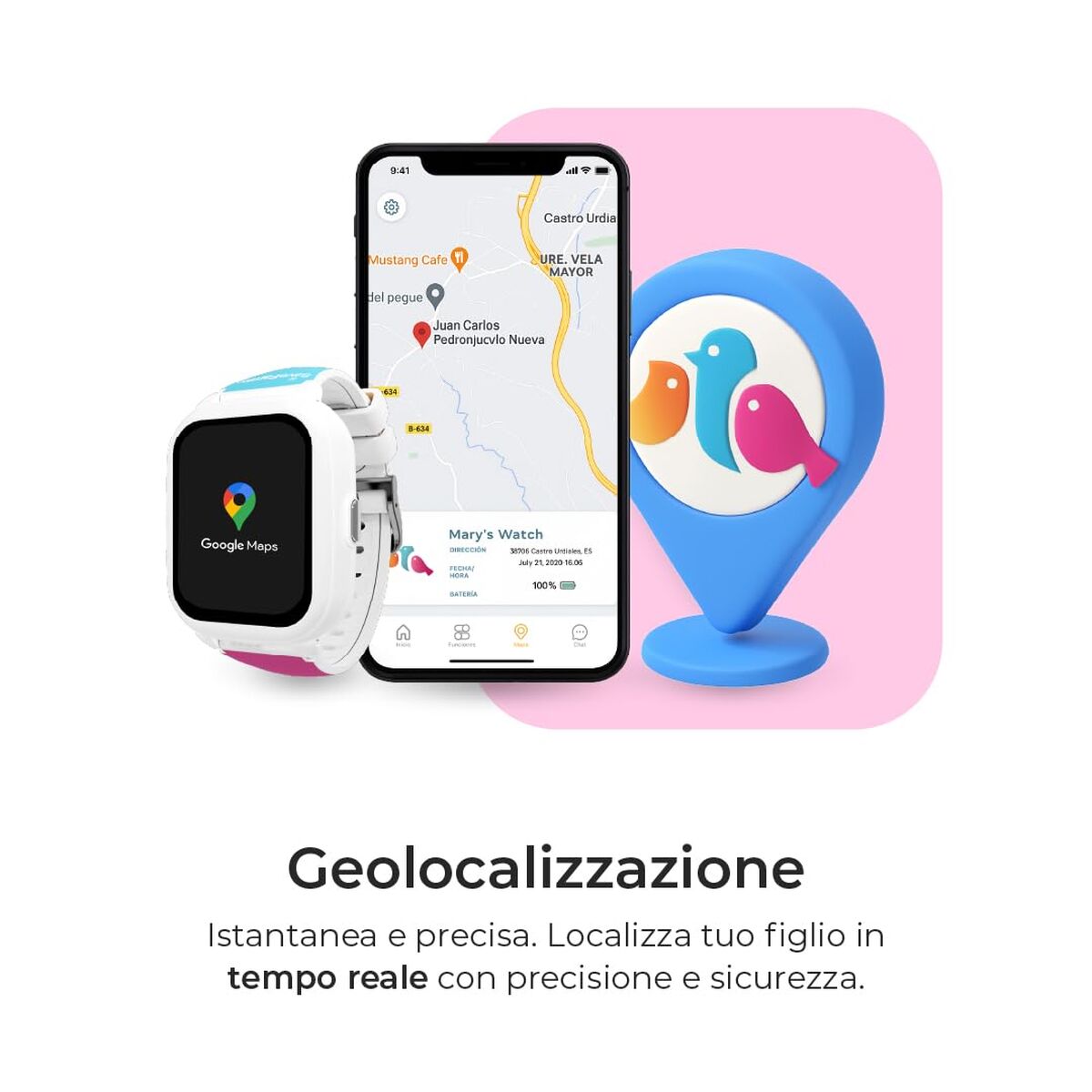Bild von Smartwatch SaveFamily 40 mm