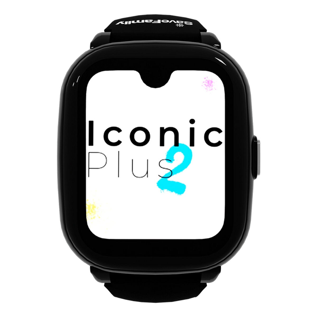 Afbeeldingen van Smartwatch Save Family ICONIC2 BLACK 40 mm 1,44” Black