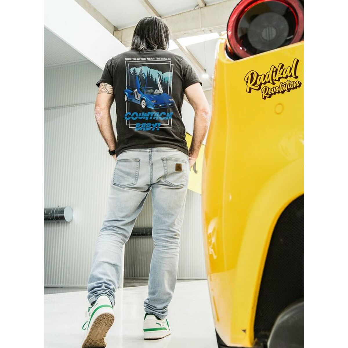 Image secondaire de T-shirt à manches courtes homme Radikal Revolution RKLCB203L