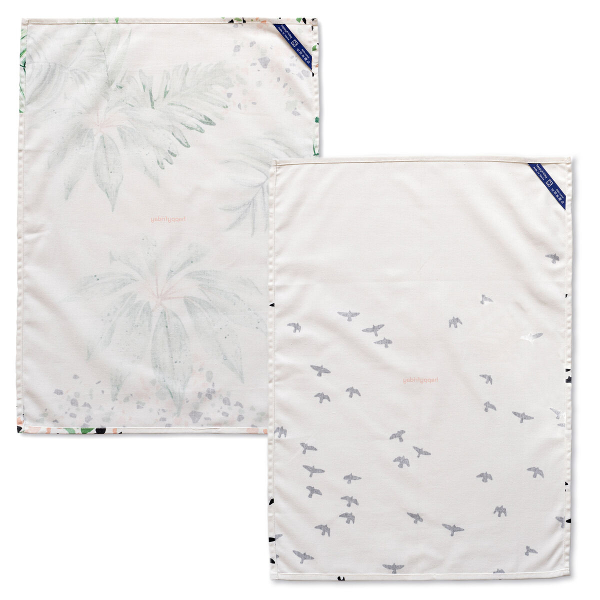 Kitchen Cloth HappyFriday Delicate Multicolour 70 x 50 cm (2 Units), view 5