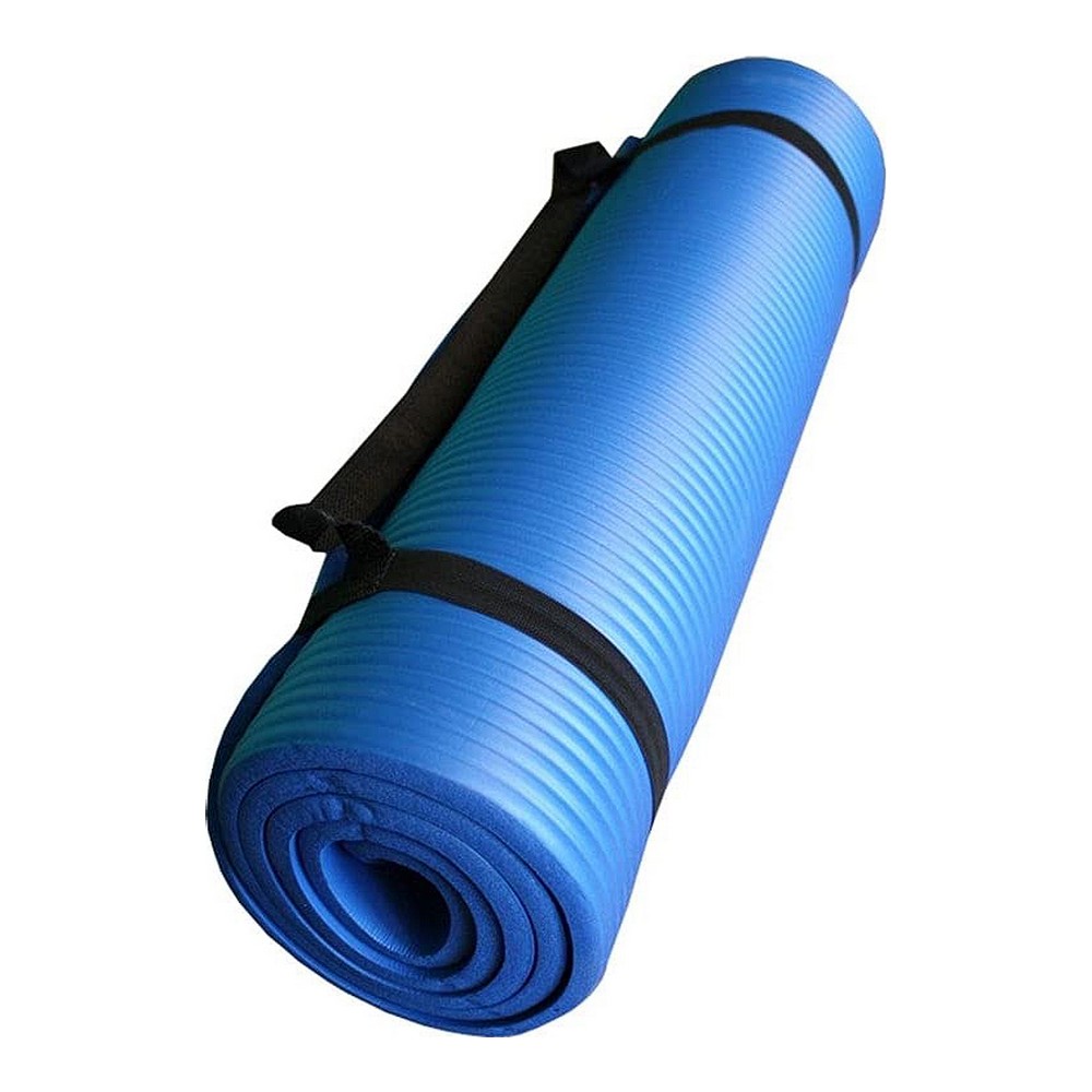 Jute Yoga Mat Softee 24498.028 Blue (120 x 60 cm)