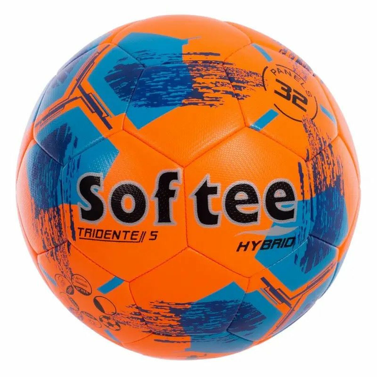 Футболна Топка Softee Tridente Fútbol 11  Оранжев
