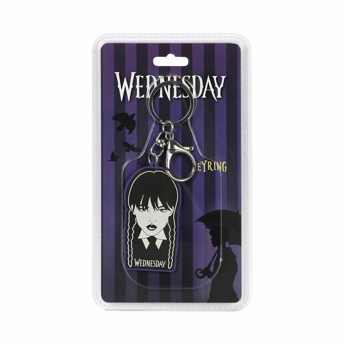 Image secondaire de Porte-clés Wednesday braid Noir