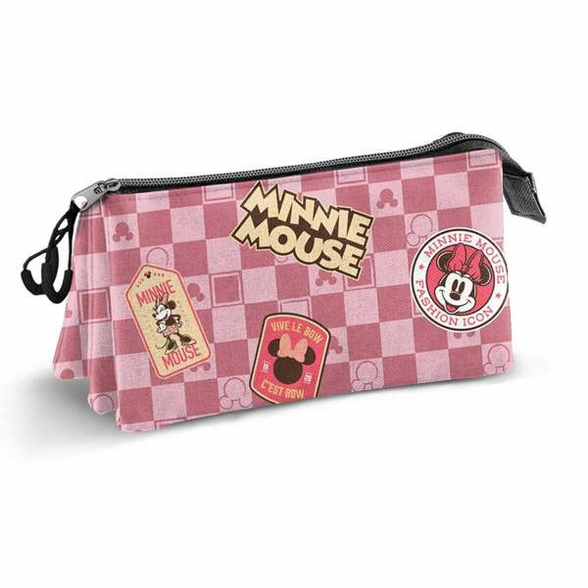 Image secondaire de Trousse Fourre-Tout Triple Minnie Mouse