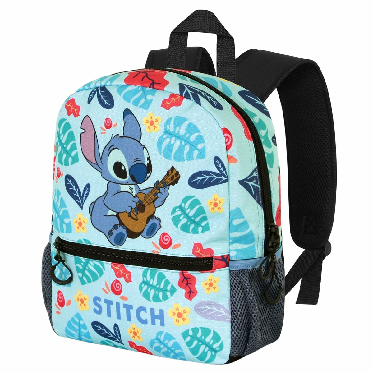 Schoolrugzak Lilo & Stitch Guitar 26 x 12 x 33 cm Multicolour