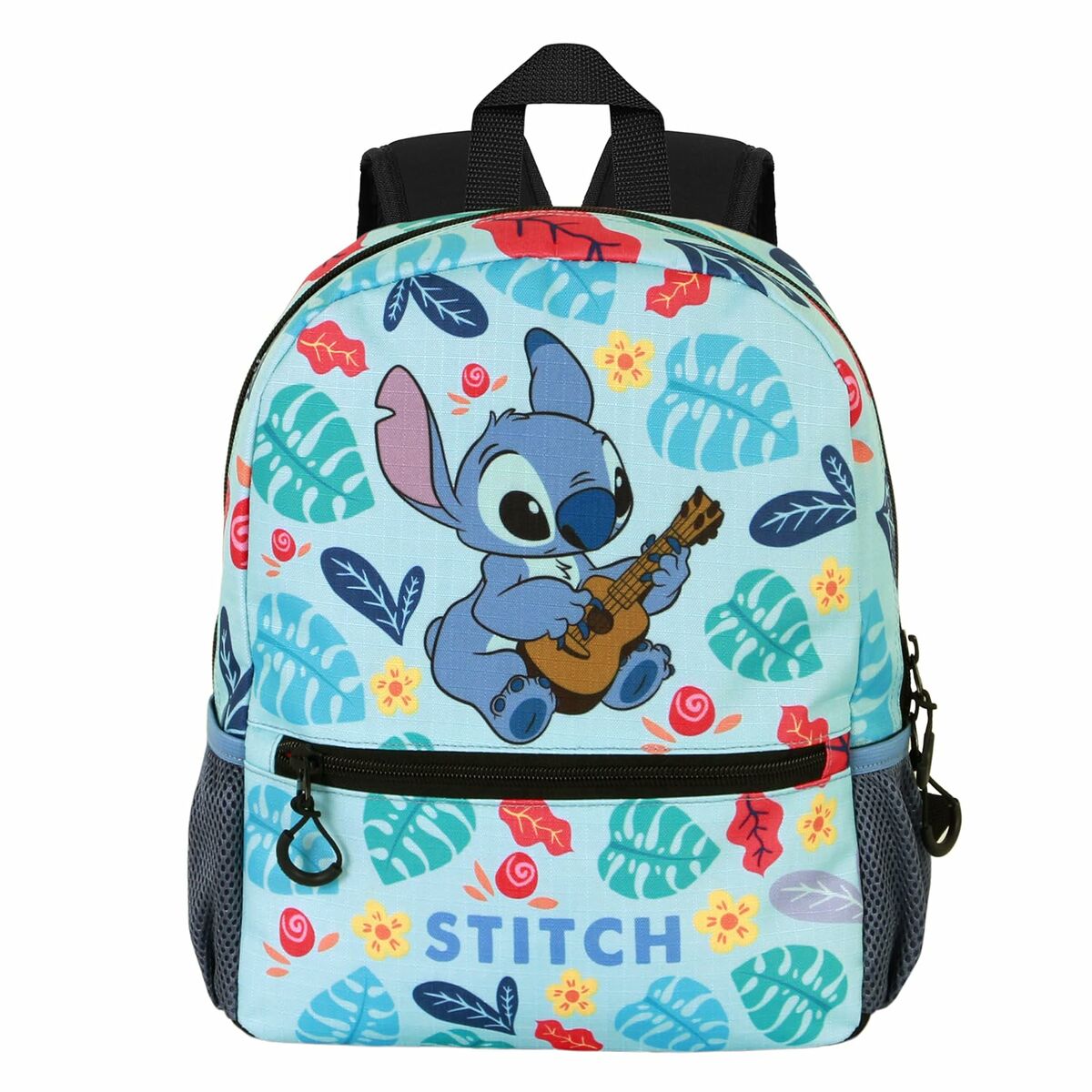 Schoolrugzak Lilo & Stitch Guitar 26 x 12 x 33 cm Multicolour