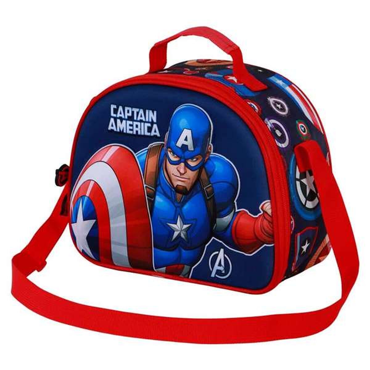 Lunchbox Capitán América Blue, view 2