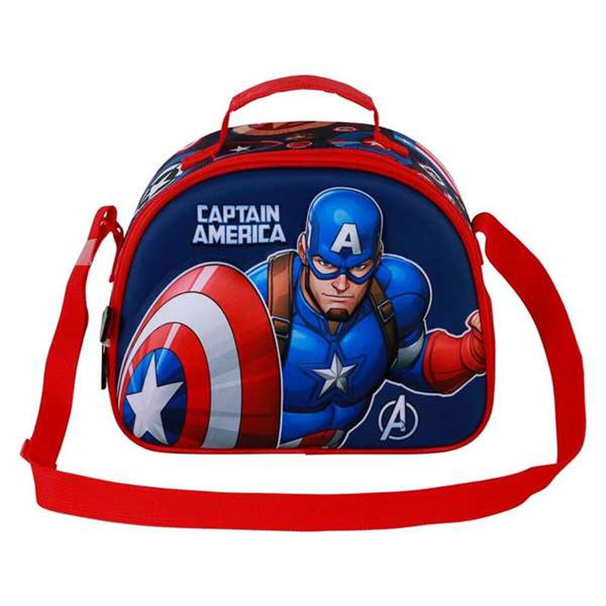 Lunchbox Capitán América Blue, view 3
