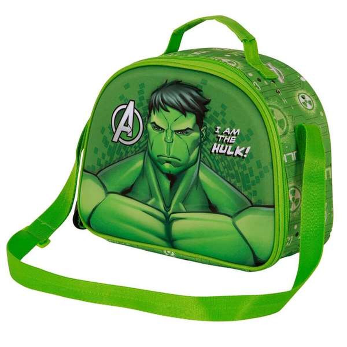 Lunchbox Hulk Green, view 2