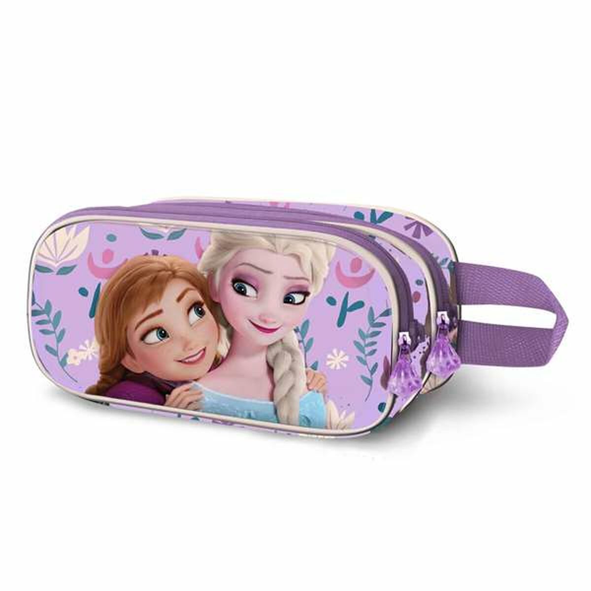 Trousse Fourre-Tout Double Frozen 3D
