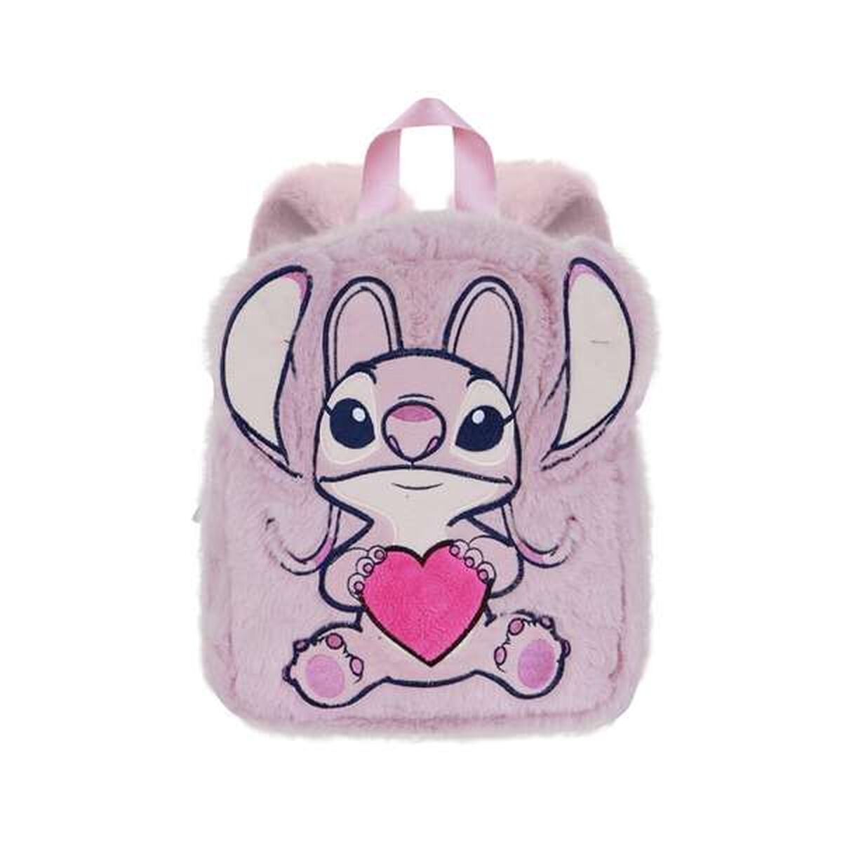 Child bag Lilo & Stitch Angel Pink 30 x 25 x 15 cm