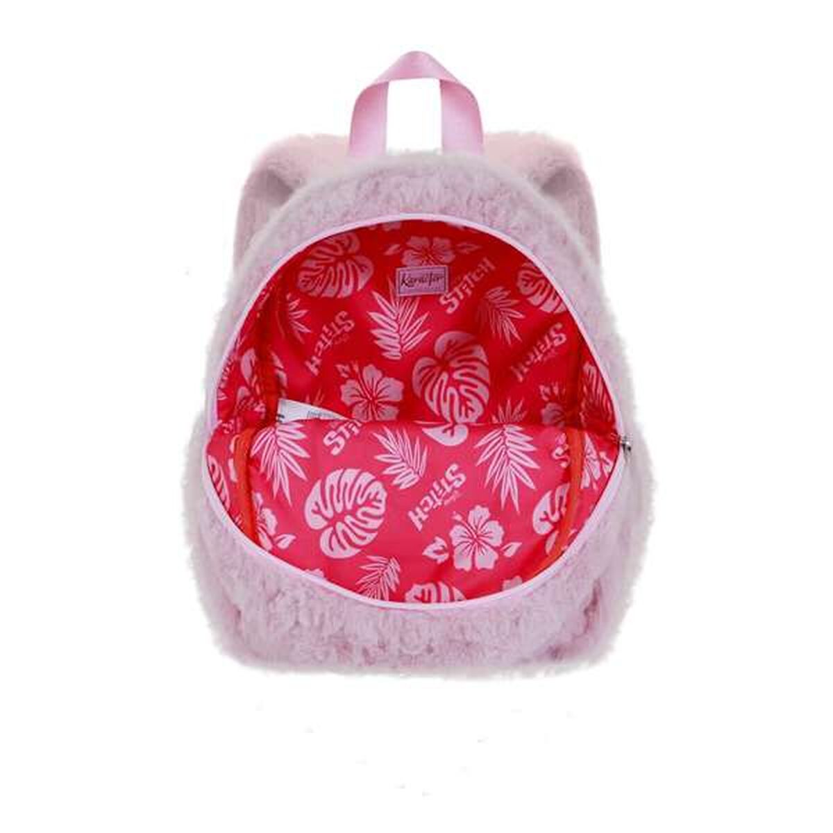 Child bag Lilo & Stitch Angel Pink 30 x 25 x 15 cm