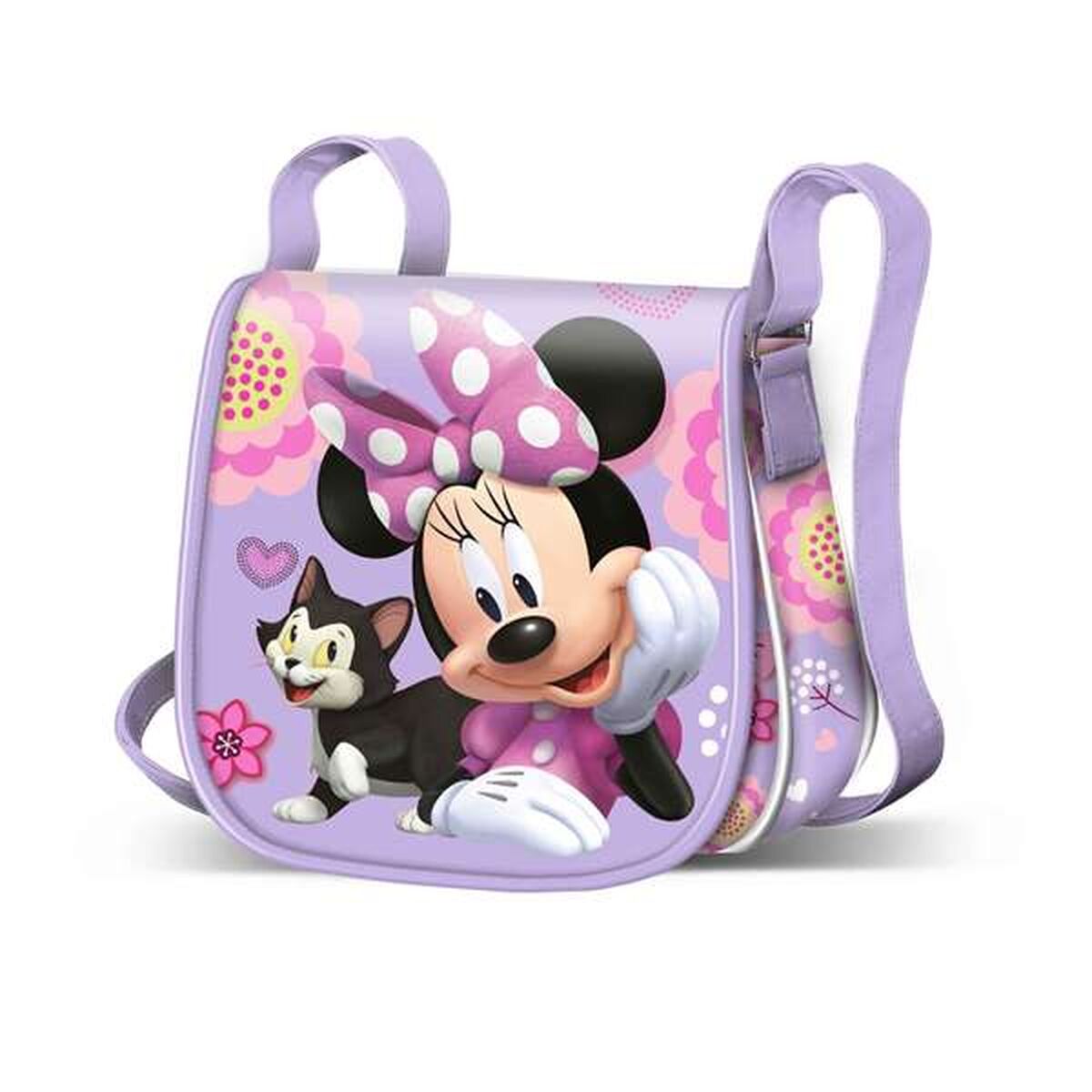 Schoudertas Minnie Mouse Lila 16 X 17 X 6 CM