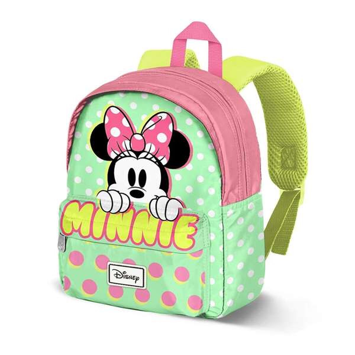 Schoolrugzak Minnie Mouse Groen 27 x 22 x 10 cm